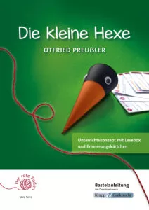 Der rote Faden: Die kleine Hexe – Bastelanleitung