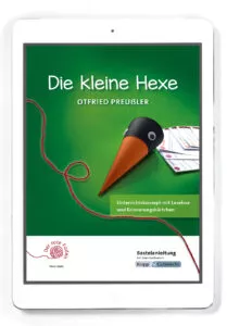 Der rote Faden: Die kleine Hexe – Bastelanleitung PDF