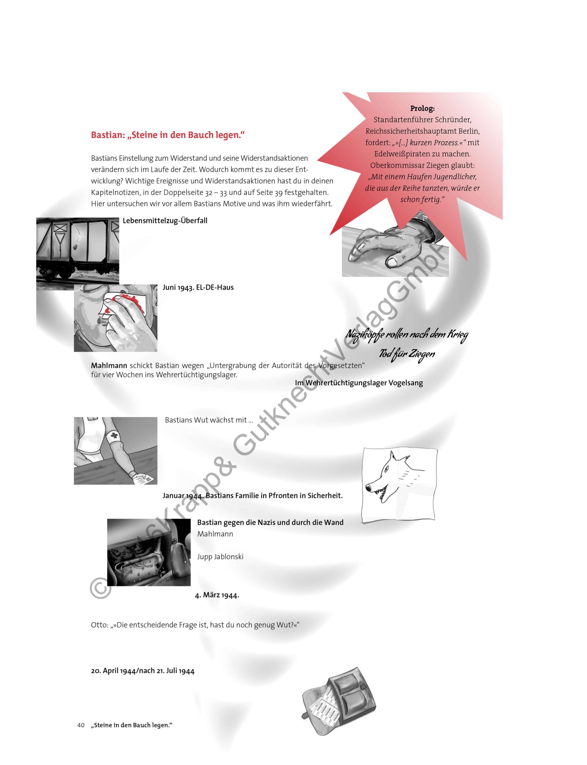Wir Tanzen Nicht Nach Führers Pfeife Zusammenfassung Wir tanzen nicht nach Führers Pfeife – Schülerheft - Krapp & Gutknecht