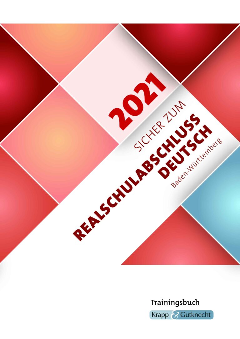 Sicher zum Realschulabschluss Deutsch Baden-Württemberg 2021