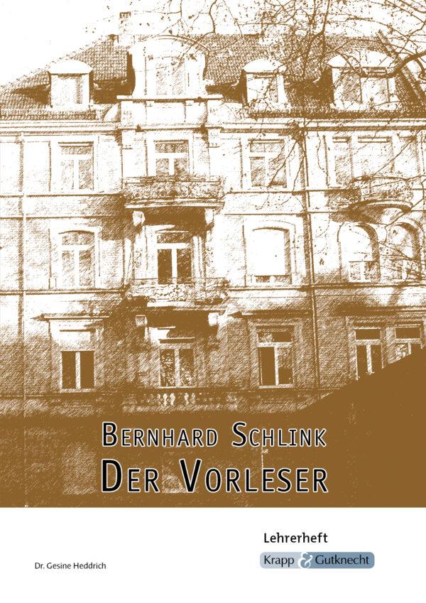 Der Vorleser von Bernhard Schlink, Lehrerheft