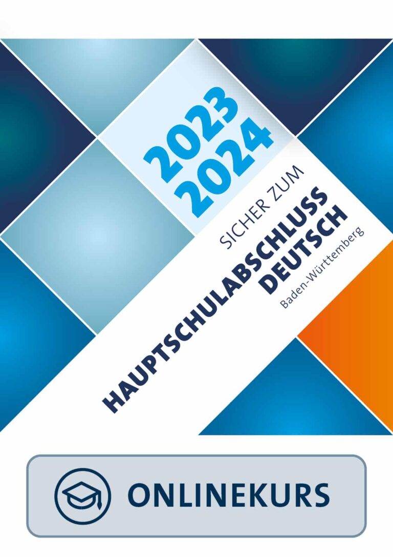 Titelbild HSA 2023 2024 Onlinekurs – Krapp & Gutknecht Verlag