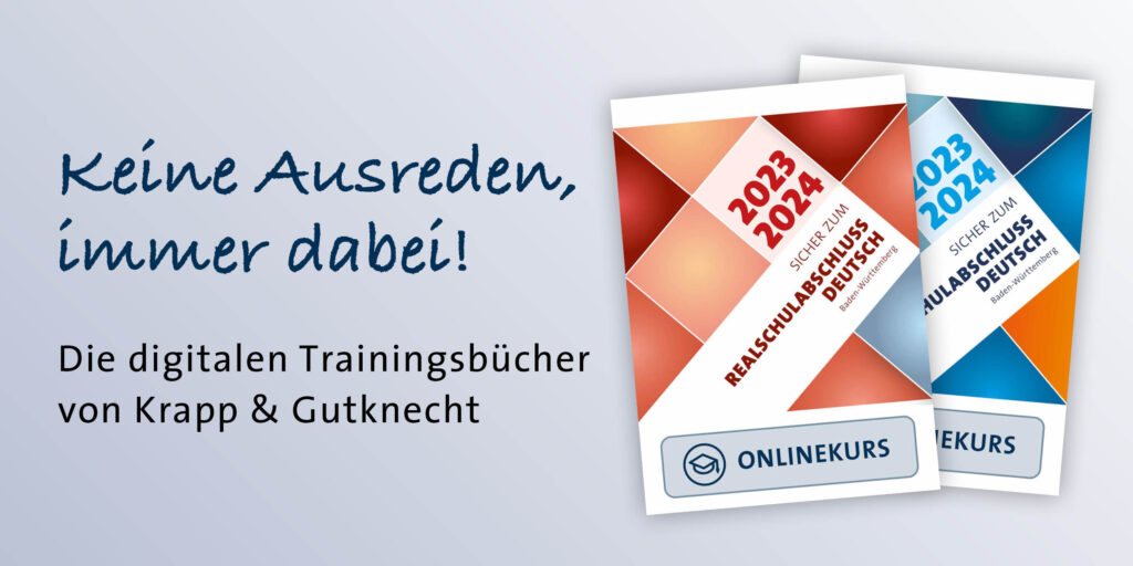 Neuigkeiten Die digitalen Trainingsbücher von Krapp & Gutknecht