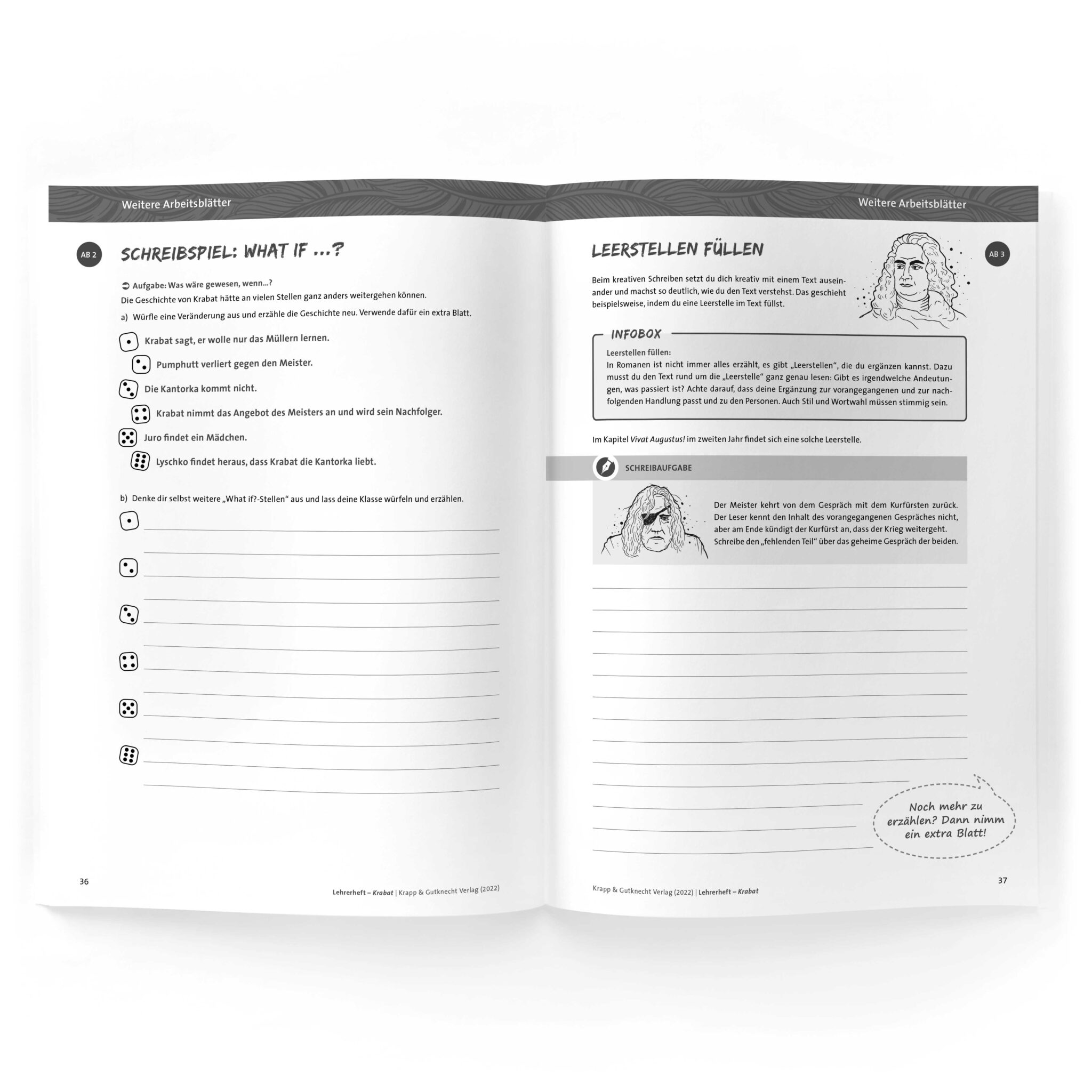 Krabat Klassenarbeit Mit Lösung Kostenlos Krabat – Lehrerheft – Krapp & Gutknecht Verlag