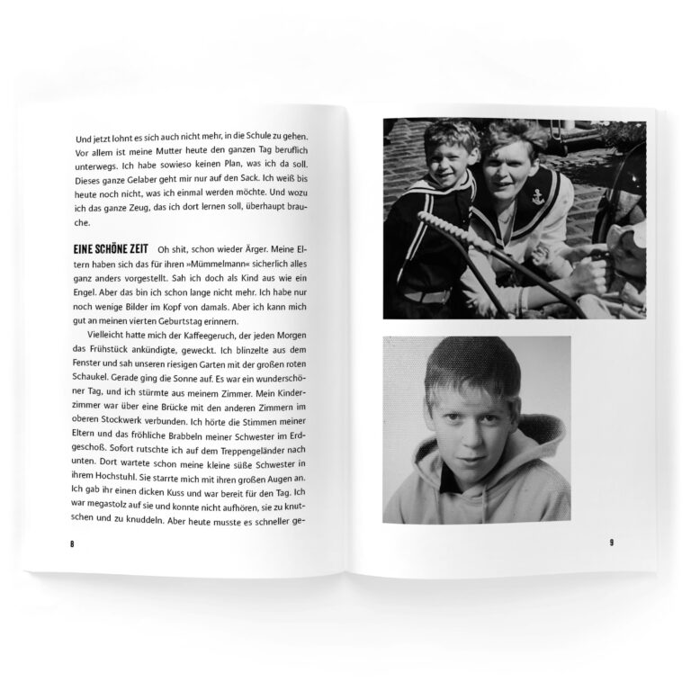 Musterseite. Strassenstaub – Daniel Gebhart – Krapp & Gutknecht Verlag
