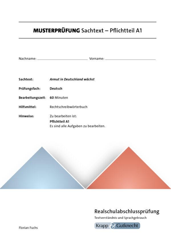 Titel Musterprüfung Ausdruck Armut in Deutschland wächst