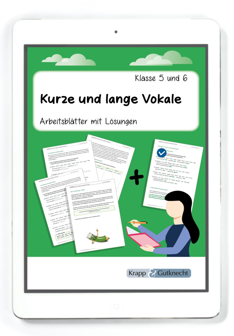 Titel PDF Kurze und lange Vokale Krapp und Gutknecht