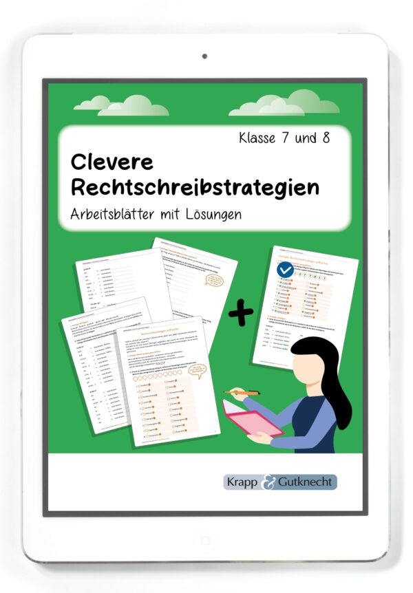 Titel PDF Clevere Rechtschreibstrategien Krapp und Gutknecht