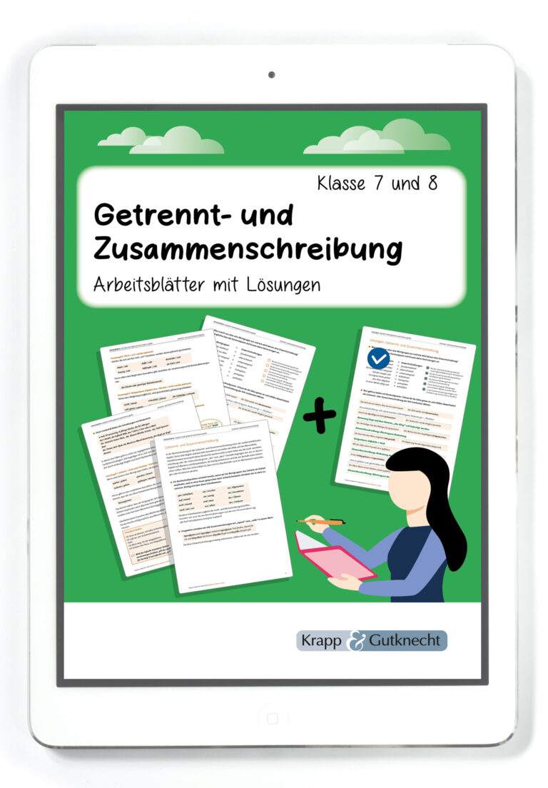 Titel PDF Getrennt- und Zusammenschreibung Krapp und Gutknecht