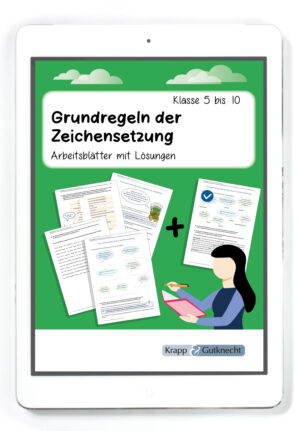 Titel PDF Grundregeln der Zeichensetzung Krapp und Gutknecht