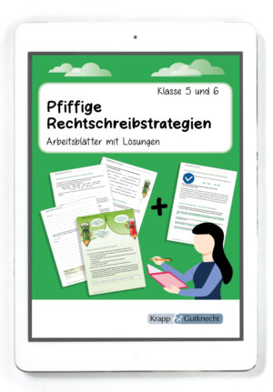 Titel PDF Pfiffige Rechtschreibstrategien Krapp und Gutknecht