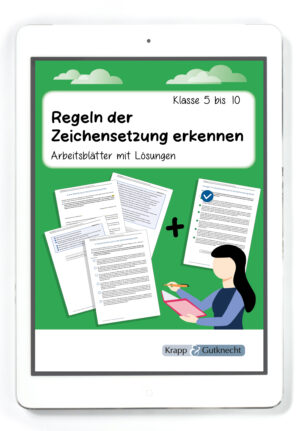 Titel PDF Regeln der Zeichensetzung Krapp und Gutknecht
