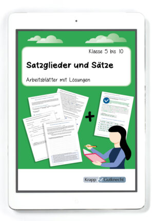 Titel PDF Satzglieder und Sätze Krapp und Gutknecht
