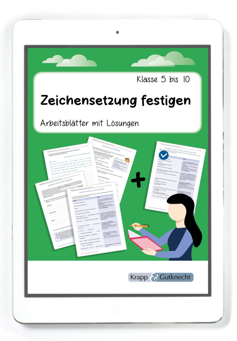 Titel PDF Zeichensetzung festigen Krapp und Gutknecht