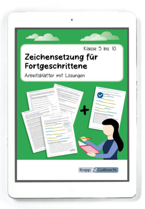 Titel PDF Zeichensetzung für Fortgeschrittene Krapp und Gutknecht