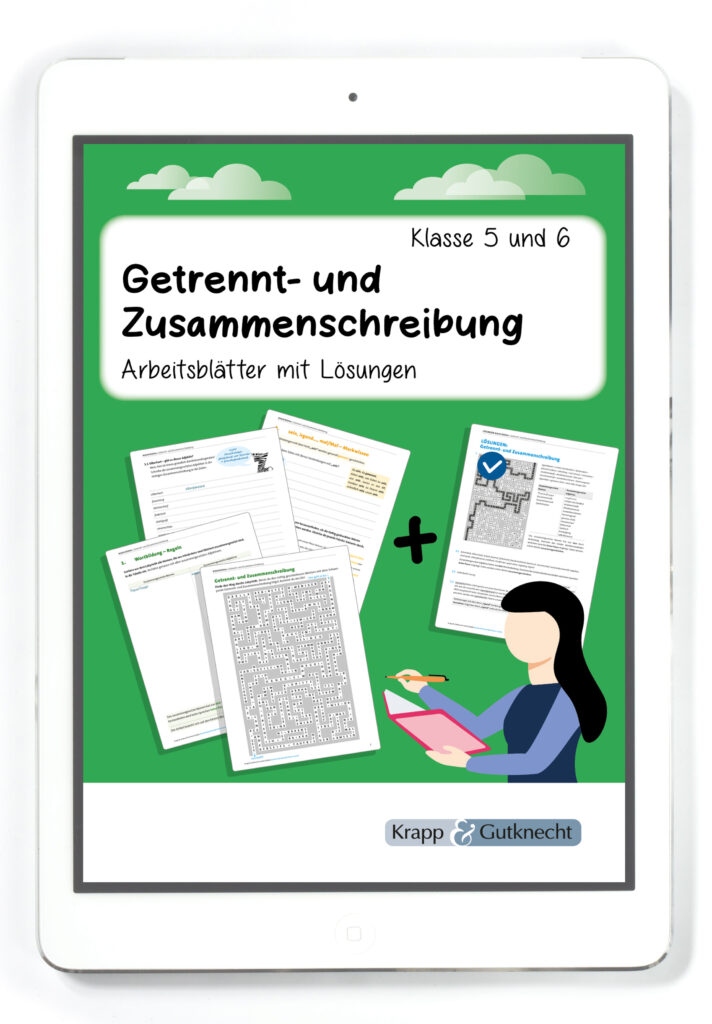 Getrennt- und Zusammenschreibung – Klasse 5 und 6 – PDF