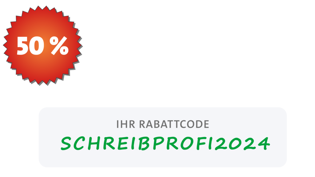 Rabattcode 50 % auf PDFs – Krapp & Gutknecht Verlag