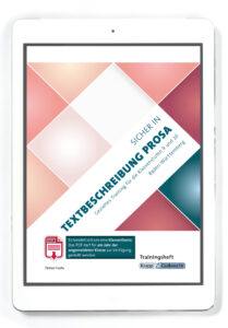 Sicher in Textbeschreibung Prosa – Baden-Württemberg – Trainingsheft PDF – Klassenlizenz