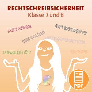Rechtschreibsicherheit 7 und 8 – digital