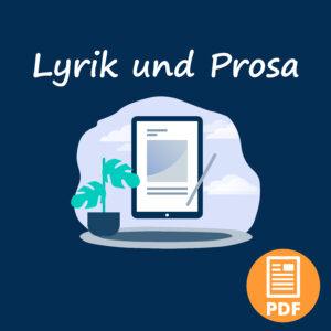 Lyrik und Prosa – digital