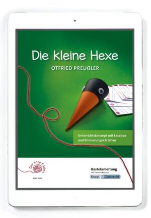 Der rote Faden: Die kleine Hexe – Bastelanleitung PDF