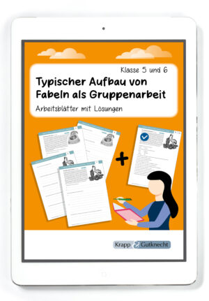 Typischer Aufbau von Fabeln als Gruppenarbeit – PDF
