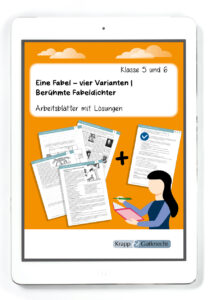 Eine Fabel – vier Varianten | Berühmte Fabeldichter – PDF