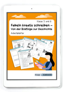 Zu einer Bildfolge eine Fabel schreiben – Kreatives Schreiben mit Struktur – PDF