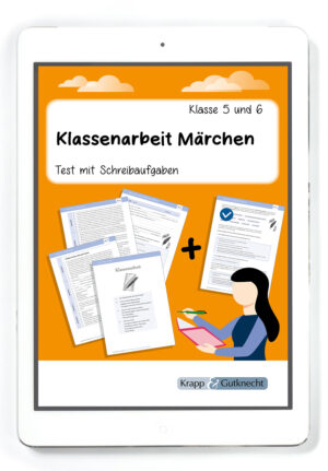 Klassenarbeit Märchen – Test mit Schreibaufgaben – PDF