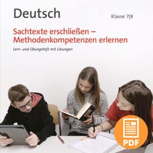 Sachtexte erschließen – Klasse 7 und 8 – PDF