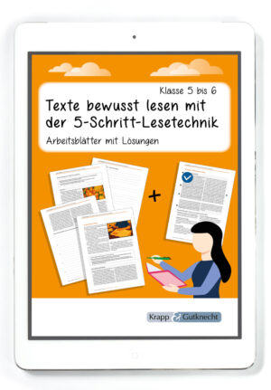 Texte bewusst lesen mit der 5-Schritt-Lesetechnik – PDF