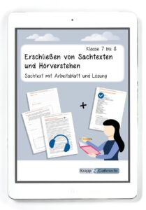 Erschließen von Sachtexten und Hörverstehen – PDF