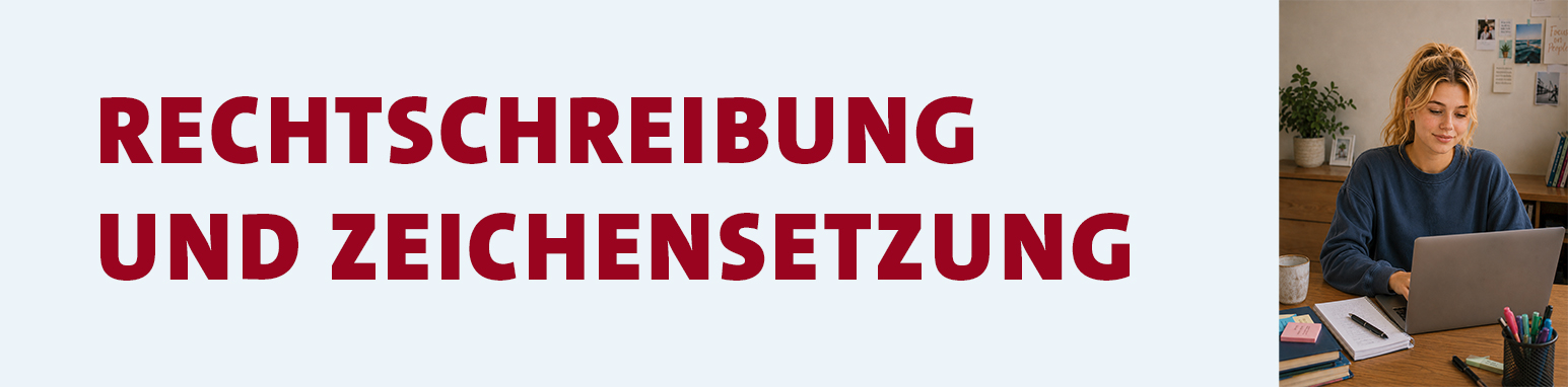 Rechtschreibung und Zeichensetzung 1 RSA Rechtschreibung und Zeichensetzung