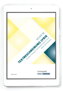 Sicher in Textbeschreibung Lyrik – Baden-Württemberg – Trainingsheft PDF – Einzellizenz