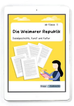 Die Weimarer Republik – Sozialgeschichte, Kunst und Kultur – PDF