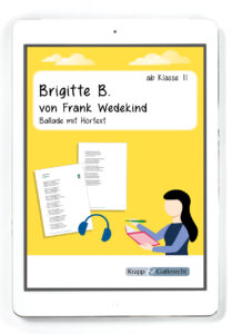 Brigitte B. von Frank Wedekind – Ballade mit Hörtext – PDF