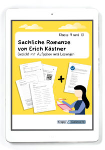 Sachliche Romanze von Erich Kästner – Gedichtanalyse mit Lösungen – PDF