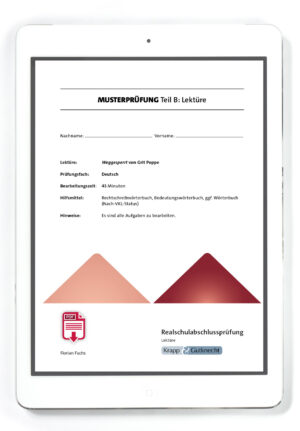 Musterprüfung Lektüre: Weggesperrt – Realschule – BaWü – PDF